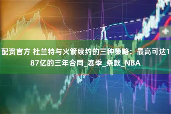 配资官方 杜兰特与火箭续约的三种策略：最高可达187亿的三年合同_赛季_条款_NBA